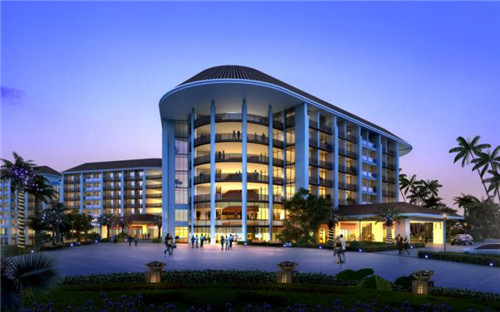 火锅店仿古木雕门头设计，古风火锅店门头